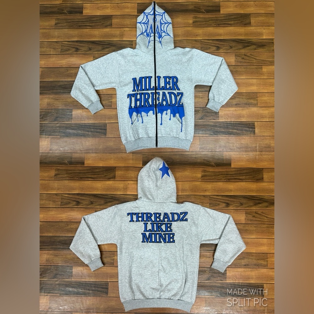 MILLERTHREADZ Full Zip Hoodie